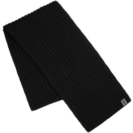 Czarny szalik z wełny