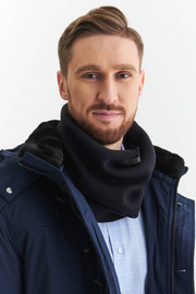 Szalik komin męski z wełny merino