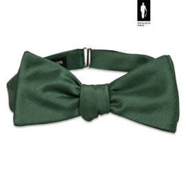 Zielona gładka mucha wiązana