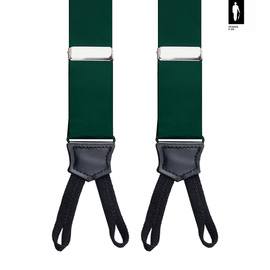 Szelki męskie z jedwabiu Emerald Elegance